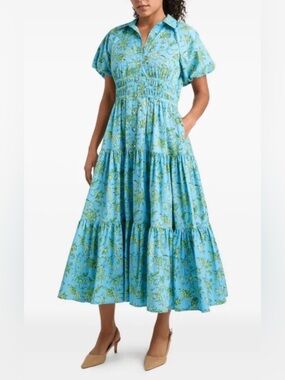 green emerald velvet dress Ivy Paisley Tirza Dress